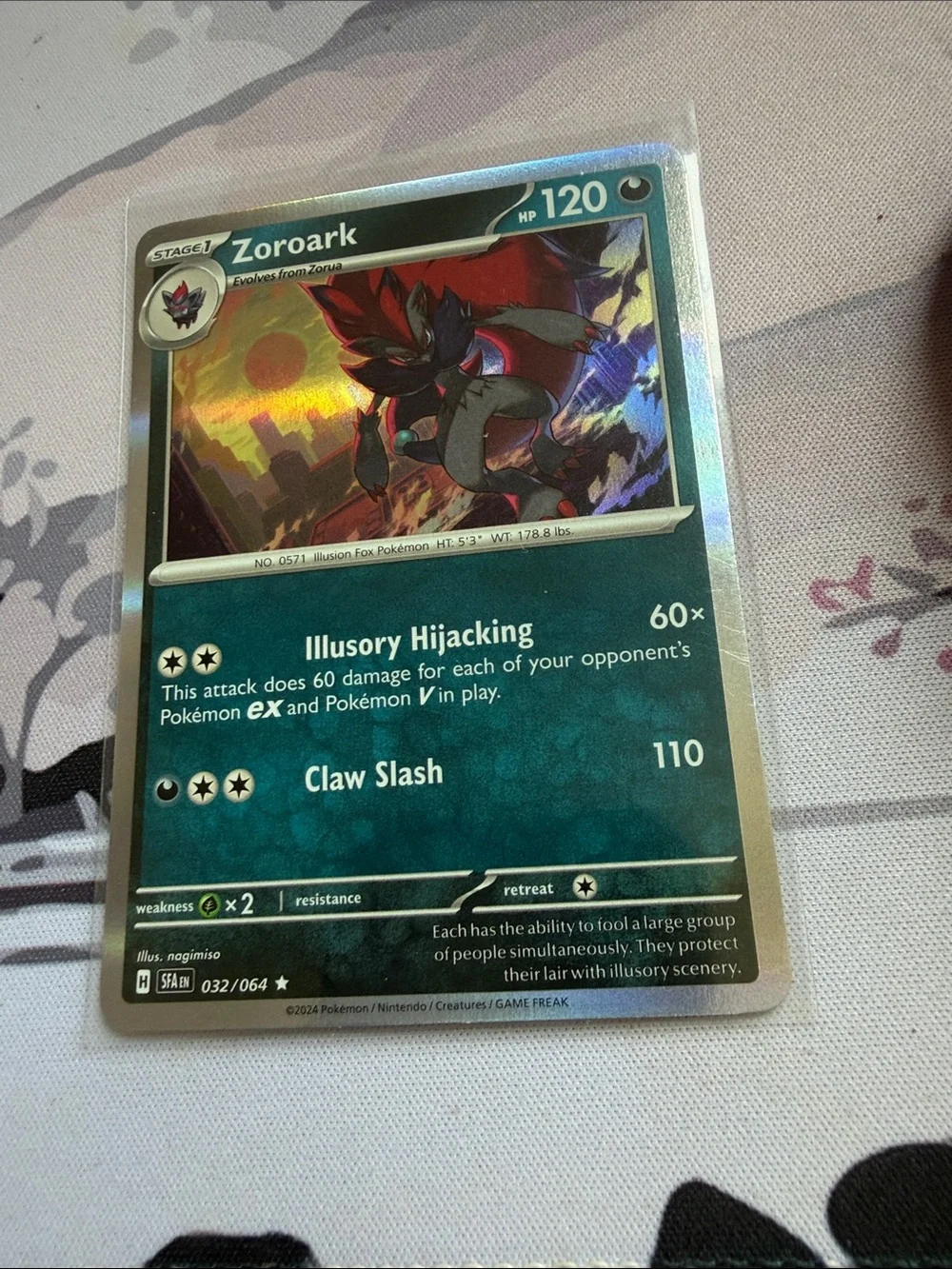 Zorua Zoroark & Hisuian Zoroark Pokémon Evolution Reverse Holo Lot 🦊 | ✨5/$25✨